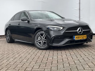 Mercedes-Benz C-Klasse Mercedes-Benz C-Klasse 220 D AMG Line Stoel.electr.Verw Sfeerverl, Hybride Nieuwstaat Grafietgrijs metalliclak - afbeelding nr 11
