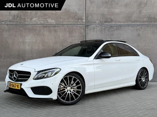 Mercedes-Benz C-Klasse 180 Ambition | AMG-pakket | Panoramadak | APK 06-2027 | Navigatie | Cruise control | Dealer onderhouden! |