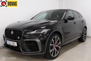 Jaguar F-PACE 5.0 P550 V8 SVR, Meridioan, Pano, HUD, 360