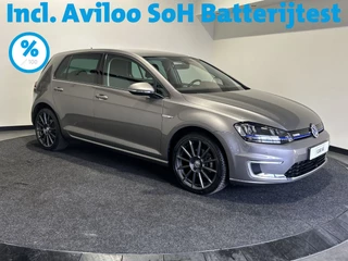 Volkswagen e-Golf | Lederen Bekleding | Zwarte Velgen | Privacy Glass | Lage km. stand! | SoH (batterijcheck) 86,4 % score! - afbeelding nr 1