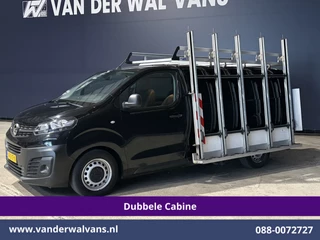Opel Vivaro 2.0 CDTI 123pk L3H1 Glasresteel Dubbele cabine Euro6 Airco | 5-Zits | Camera | Navigatie | Apple Carplay