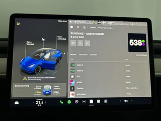Tesla Model Y Tesla Model Y RWD 58 kWh | Prachtig blauw | Wit lederen interieur | - afbeelding nr 11