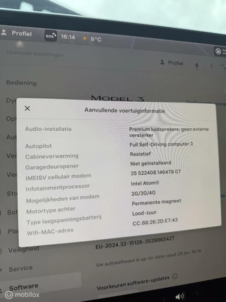 Tesla Model 3 Tesla Model 3 Standard range RWD Plus 60 kWh Pearl AUTOPILOT - afbeelding nr 18