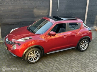 Nissan Juke Nissan Juke 1.6 Tekna AUTOMAAT Schuif-Kantel dak / Clima / Vol Leder / 96.113 KM 1e eig. - afbeelding nr 39