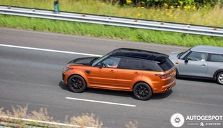 Land Rover Range Rover Sport Land Rover Range Rover Sport 5.0 V8 576PK SC SVR SVO / Quicksilver RVS / Alcantara / carbon - afbeelding nr 3