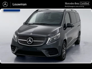 Mercedes-Benz V-Klasse 250d 4-MATIC L3 Amg-Line DC Elektrische schuifdeuren Distronic Burmester Dubbele cabine Trekhaak afneembaar 2500kg