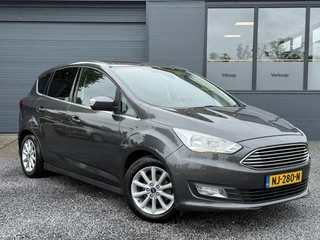 Ford C-MAX Ford C-Max 1.0 Titanium Navi,Trekhaak,Clima,Cruise,PDC,Stoel+Stuur verw,125pk,6 Bak,Elek ramen,Lm velgen,APK tot 02-2026 - afbeelding nr 4