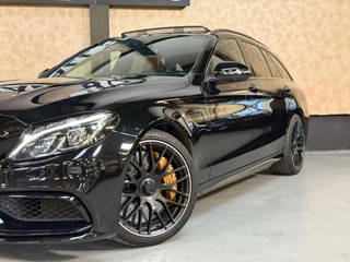 Mercedes-Benz C-Klasse Mercedes-Benz C-klasse Estate AMG 63 S | Keramisch | kuipstoelen | keyless | HUD | 360 camera - afbeelding nr 5