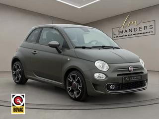 Fiat 500 0.9 TwinAir T Sport 2018 MAT GROEN | Apple CarPlay | Leder