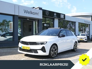 Opel Astra 1.2 Turbo Hybrid Ultimate Automaat | Panoramadak | Black Pack | 18'' LMV