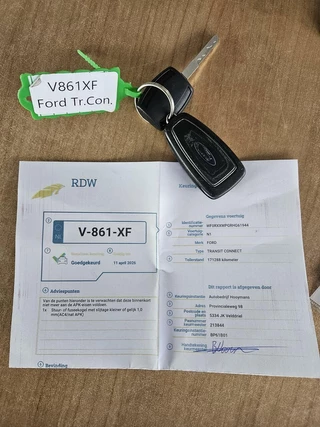 Ford Transit Connect Ford Transit Connect 1.5 Airco Inrichting 101 PK Trekhaak  cruise euro 6 - afbeelding nr 8