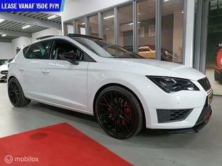 SEAT Leon Seat Leon 2.0 TSI Cupra 280 DSG SCHAAL STOELEN LEER NAVI LED CRUISE DAB+ CAMERA LANE ASSIST - afbeelding nr 2