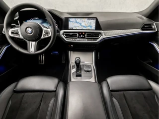 BMW 3 Serie BMW 3 Serie 320i M Sport 184Pk Automaat (APPLE CARPLAY, M PAKKET, GROOT NAVI, SFEERVERLICHTING, LEDER/ACANTARA, SPORTSTOELEN, GETINT GLAS, PARKEERSENSOREN, NIEUWE APK, NIEUWSTAAT) - afbeelding nr 6