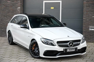 Mercedes-Benz C-Klasse Mercedes-Benz C-klasse Estate C63S | 1E NL EIG | BTW AUTO | KUIPSTOELEN, KERAMISCH, PANO, 1E LAK, SUPER NETTE AUTO, NIGH - afbeelding nr 1