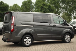 Ford Transit Custom Ford Transit Custom 290 2.0TDCI 170pk L1H1 Limited DC | Leder | L+R Zijdeur | Trekhaak | Camera | Navi | Lease 342,- p/m - afbeelding nr 5