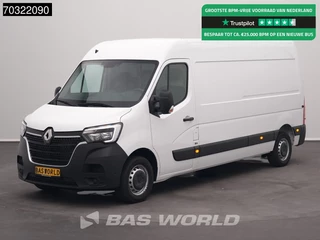 Renault Master 135PK L3H2 LED Airco Cruise Parkeersensoren v+a Euro6 L3 Airco Cruise control