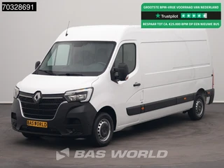 Renault Master 135PK L3H2 LED Airco Cruise Parkeersensoren v+a Euro6 L3 Airco Cruise control