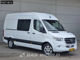Mercedes-Benz Sprinter Mercedes Sprinter 319 CDI Dubbel Cabine Automaat Navi LED Airco Cruise Camera Parkeersensoren 10inch MBUX DC Doka Mixto 8m3 Airco Dubbel cabine Cruise control - afbeelding nr 5