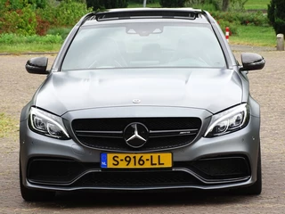 Mercedes-Benz C-Klasse Mercedes-Benz C-Klasse Estate C63 AMG S V8 BI-Turbo 510PK / AMG Ceramic / 2018 / LED - afbeelding nr 75