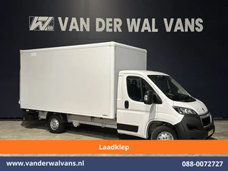 Peugeot Boxer 2.2 BlueHDi 141pk Bakwagen 435cm Lang Laadklep Euro6 Airco | 1055kg laadvermogen | Cruisecontrol
