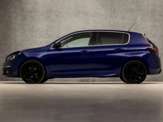 Peugeot 308 Automaat (PANORAMADAK, APPLE CARPLAY, LEDER, DENON AUDIO, SPORTSTOELEN, LED KOPLAMPEN, 360 CAMERA, ADAPTIVE CRUISE, GETINT GLAS, LANE ASSIST, DAB+, NIEUWE APK, NIEUWSTAAT) - afbeelding nr 2