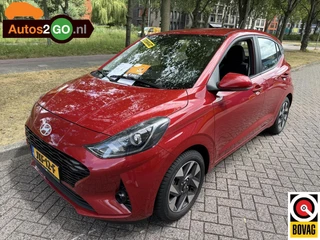 Hyundai i10 1.2i Automaat I Navi I AppleCarplay Android-Auto I Parkeersensoren I lane dept. I rijklaar I