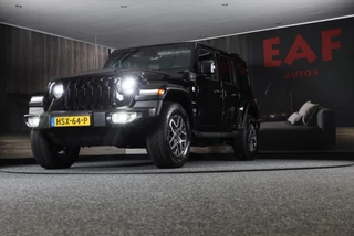 Jeep Wrangler Jeep WRANGLER UNLIMITED 4xe 380 Sahara / Sky-One Touch / 360 Camera / Leder / Navi / Ecc / Elek Pakket / Led / Pdc / 18 Inch - afbeelding nr 4