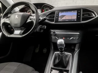 Peugeot 308 (PANORAMADAK, APPLE CARPLAY, GROOT NAVI, ADAPTIVE CRUISE, 360 CAMERA, LEDER, SPORTSTOELEN, GETINT GLAS, TREKHAAK, LANE ASSIST, NIEUWSTAAT) - afbeelding nr 7