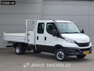 Iveco Daily Iveco Daily 35C16 Open Laadbak met Kist Dubbel Cabine Dubbellucht 3,5t Trekhaak Navi Airco Cruise Camera Euro6 Pritsche Pickup Open Box 2m3 Airco Trekhaak Cruise control - afbeelding nr 3