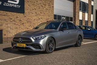 Mercedes-Benz C-Klasse Mercedes C-klasse 200 AMG Line, NAP, Leder, Pano, Burmester - afbeelding nr 2