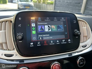 Fiat 500 Fiat 500 1.0 Hybrid Rockstar Vol Lederen Bekleding / Clima / groot scherm carplay / Panodak / 56.460 KM!! - afbeelding nr 19