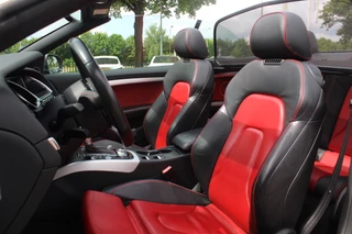 Audi A5 Audi A5 Cabriolet 1.8 TFSI Sport Edition NL Auto! / Leder / Nekverwarming / 19'' / B&O / Elektr. stoelen / Navigatie / DAB / Stoelverwarming - afbeelding nr 4