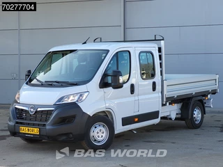 Opel Movano Opel Movano 140PK 3 zijdige Kipper Dubbel Cabine Airco Cruise Tipper Benne Kieper Airco Dubbel cabine Cruise control - afbeelding nr 3
