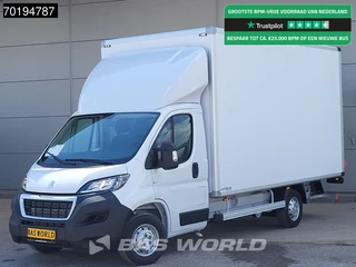 Peugeot Boxer Peugeot Boxer 165PK Bakwagen Laadklep Zijdeur Lat om lat Airco Bluetooth Radio Meubelbak Koffer Gesloten laadbak 21m3 Airco Cruise control - afbeelding nr 1