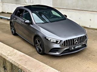 Mercedes-Benz A-Klasse Mercedes A180d 2019 | AMG | Mountaingrey | VOL! - afbeelding nr 1