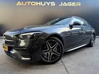 Mercedes-Benz C-Klasse 300 e Business Solution AMG Pano Head up Burmester Sfeerverlichting Camera Led Memory