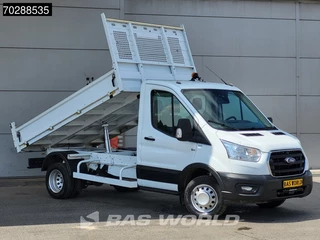Ford Transit Ford Transit 170pk Open Laadbak Dubbellucht 3,5t Trekhaak Airco Cruise Euro6 Pritsche Pickup Open Box Airco Trekhaak Cruise control - afbeelding nr 6
