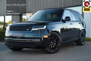 Land Rover Range Rover 3.0 P460e HSE PHEV | Trekhaak | Softclose | 4 wiel besturing | Panoramisch schuif/kanteldak | Meridian 3D | Stoelverwarming ventilatie & massage | Stuurwiel verwarming | Head-up | 5-jaar garantie | Adaptieve cruise control |