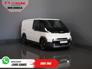 Kia PV5 Elite Executive 71.2 kWh 416 km WLTP L2 Warmtepomp/ 2x Schuifdeur/ Stoelvent./ Stoelverw./ Adapt.Cruise/ Leder/ Navi/ Carplay/ 360 Camera/ Climate