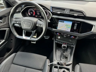 Audi Q3 Audi Q3 35 TFSI 150pk 2 x S Line S-Tronic Dynamic Light LED Keyless Sfeerverlichting CarPlay Leder Stlvw - afbeelding nr 24