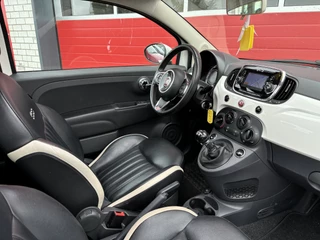 Fiat 500 Fiat 500 0.9 TwinAir Turbo Lounge SCHUIFDAK / LEDER / NAVI / AIRCO / BLUETOOTH / DAB+ / NL-AUTO - afbeelding nr 4