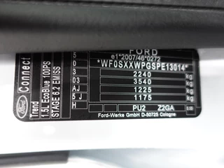 Ford Transit Connect Ford Transit Connect 1.5 EcoBlue L2 Trend Automaat Navi Airco Parkeersensoren Cruise Control 3Zits Camera Trekhaak - afbeelding nr 42