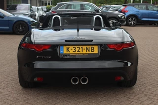 Jaguar F-Type Jaguar F-Type 3.0 V6 Convertible 69.614 km! / Camera / Leder / Keyless / Memory seats / 19'' / Sportuitlaat - afbeelding nr 15