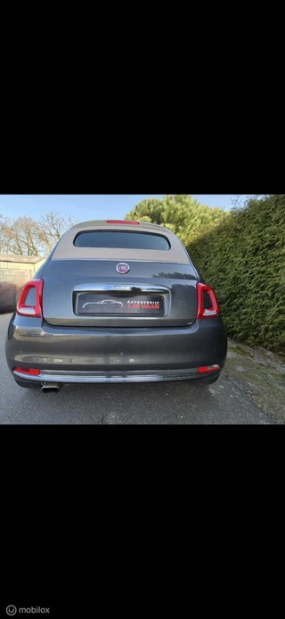 Fiat 500C Fiat 500 C 1.2 Lounge  Cabrio Airco Pdc - afbeelding nr 6