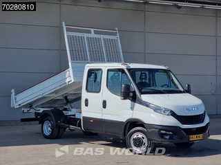 Iveco Daily Iveco Daily 35C14 Kipper met Kist Dubbel Cabine Dubbellucht 3,5t Trekhaak Airco Cruise Tipper Benne Kieper Airco Dubbel cabine Trekhaak Cruise control - afbeelding nr 3