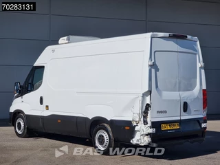 Iveco Daily Iveco Daily 35S16 SCHADE/DAMAGE! Koelwagen Vriezer Automaat Thermo King V-300 MAX Airco Cruise Parkeersensoren Kühl Kühler Koel Koeler Kühlwagen Frigo 9m3 Airco - afbeelding nr 2