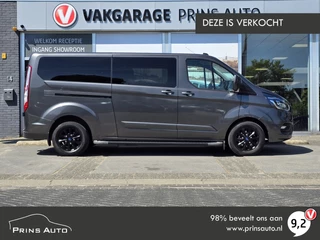 Ford Transit Custom Ford Transit Custom 320 2.0 TDCI L2H1 Platinum Edition DC |NAVI|CAMERA|TREKHAAK|LEDER|STOELV.|ORG.NL|NAP 3320 - afbeelding nr 4