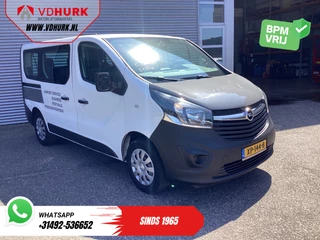 Opel Vivaro Combi 1.6 CDTI EURO6 EXPORT € 14.452,- Incl. BTW/BPM VRIJ Combi/ Kombi/ 9 Pers./ 9 Persoons/ Airco