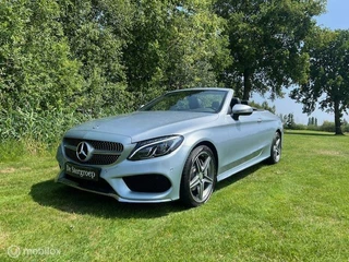 Mercedes-Benz C-Klasse Mercedes-Benz C-klasse Cabrio 180 AMG CABRIO Automaat Sfeerverlichting Airscarf Nekverwarming Automaat-Cruise control-Ac - afbeelding nr 3