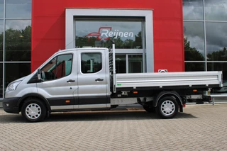 Ford Transit Ford Transit 350 2.0 TDCI L3 KIPPER 3 ZIJDIG DC TREND | KIPPER 3 ZIJDIG KANTELBAAR | OPEN LAADBAK | DUBBELE CABINE | TREKHAAK | DAB+ RADIO | CRUISE CONTROL | CLIMATE CONTROL | VERWARMBARE VOORRUIT | BLUETOOTH AUDIO | 7-PERSOONS | NIEUWE BUS! | 2800KG TREKGEWICHT! | - afbeelding nr 3